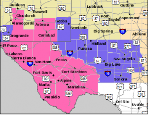 Image Credit: Midland NWS