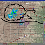 Radar Reflectivity credit: NOAA/NWS