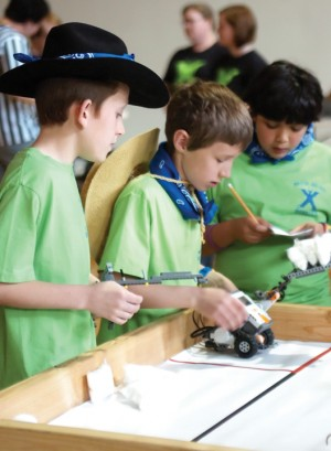 Lego robotics at TTU