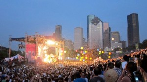 Free Press Music Festival at Tinsley Park in Houston, TX