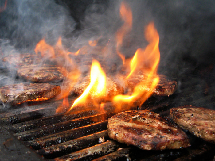 Grilling Meat