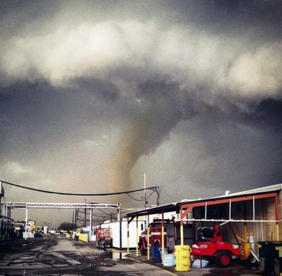 Tornadoes Ripped Through Texas, Oklahoma And Through Nebraska Thursday ...