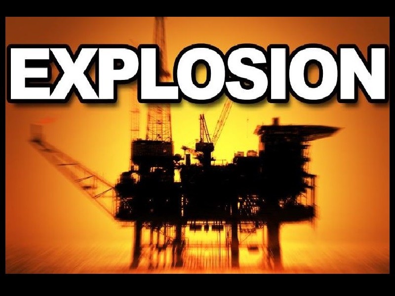Oil Rig Explodes On Louisianas Lake Pontchartrain — The Raider 881 Ktxt Fm